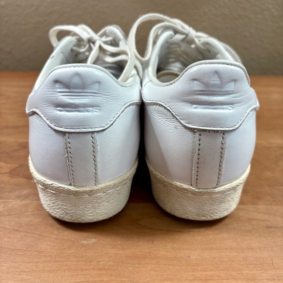 Adidas Superstar 80s 3D Metal Rose Gold Toe Trainer Sneakers, Womens size 7.5 - Picture 6 of 12